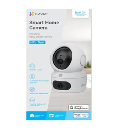 EZVIZ SMART HOME INDOOR CAMERA DUAL LENS H7C DUAL 4MP