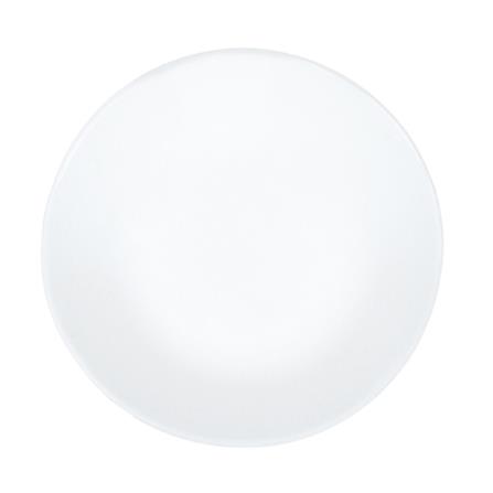 OPAL GLASS DEEP PLATE 8.5" KECH AURA WHITE