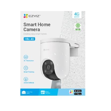 EZVIZ SMART HOME OUTDOOR PAN & TILT CAMERA H8C 4G