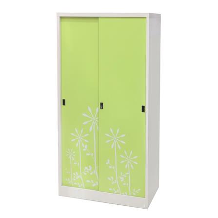 WARDROBE KIOSK SDW-18/I DG/GR GREEN [EXCLUSIVE FROM HOMEPRO THAILAND]