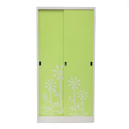 WARDROBE KIOSK SDW-18/I DG/GR GREEN [EXCLUSIVE FROM HOMEPRO THAILAND]
