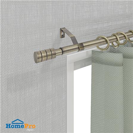 HLS CURTAIN ROD 19MM CANDERA 180-310CM BRASS