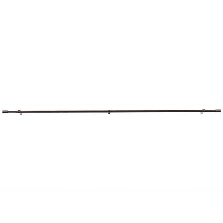 HLS CURTAIN ROD 19MM CANDERA 180-310CM DARK BROWN