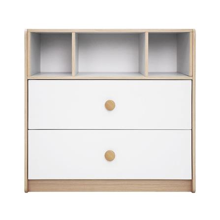 CHEST OF 2 DRAWERS FOR CHILDREN OYAKOO AUSTIN WHITE/OAK [EXCLUSIVE FROM HOMEPRO THAILAND]