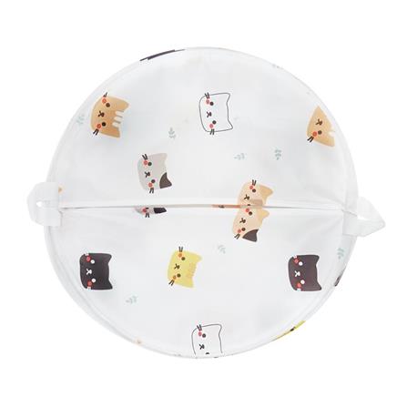 MOYA ROUND LAUNDARY BAG MCBS00041 WHITE