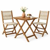 CORDELL 2-SEAT OUTDOOR FURNITURE (T60CM SQUARE TABLE)