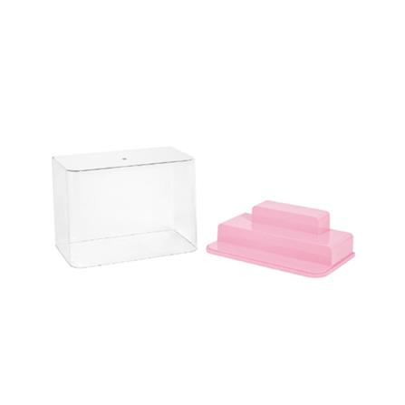 MODEL DISPLAY BOX STACKO 31X17.5X23CM PINK
