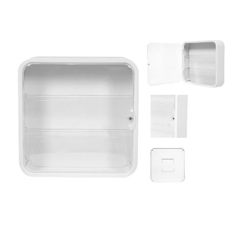 FIGURE DISPLAY CASE STACKO 29.5X8X29.5CM WHITE