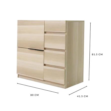 MULTIFUNCTIONAL CABINET LUVORA KOMMODE LVR0044 OAK [EXCLUSIVE FROM HOMEPRO THAILAND]