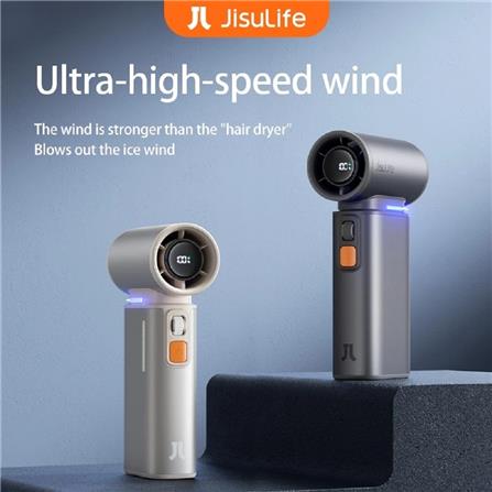 JISULIFE HANDHELD FAN ULTRA1 FA55-BW BROWN
