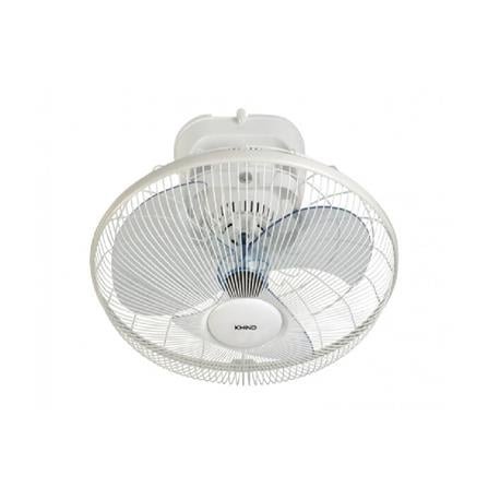 KHIND AUTO FAN AF1601 16" 50W 3BLADES 3SPEED WHITE