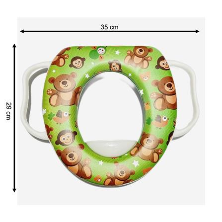 COSSY+ CHILDREN TOILET SEAT - GREEN CP-T6103