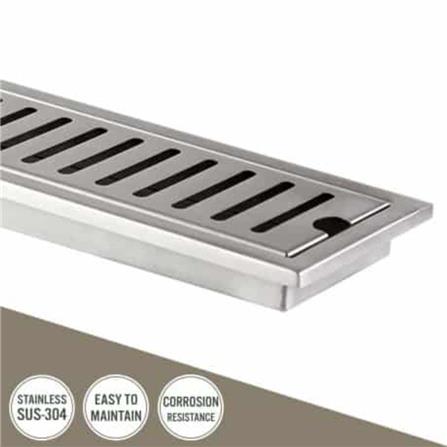 WS TRAP RAIL FLOOR DRAIN TSD-400 40CM