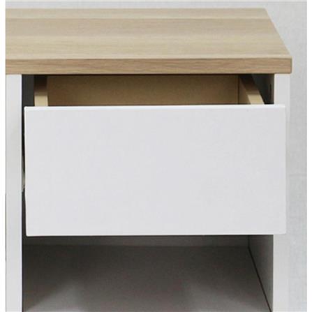SHOE RACK LUVORA SCHUHREAL LVR0040 80CM WHITE/OAK [EXCLUSIVE FROM HOMEPRO THAILAND]