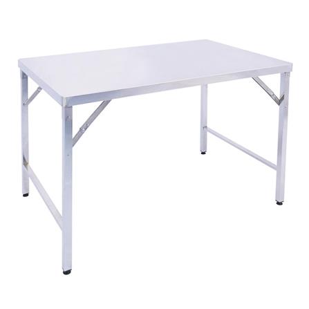 FOLDING TABLE QLINE ST-105 STAINLESS STEEL 110X70CM [EXCLUSIVE FROM HOMEPRO THAILAND]