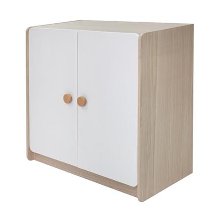 LOW CABINET WITH 2 DOORS OYAKOO AUSTIN WHITE/OAK [EXCLUSIVE FROM HOMEPRO THAILAND]