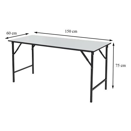 RECTANGULAR MULTIPURPOSE TABLE FURDINI FN-60150 TOP16 WHITE [EXCLUSIVE FROM HOMEPRO THAILAND]