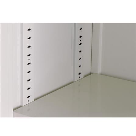 HIGH CABINET WITH SLIDING GLASS DOOR KIOSK SGD-18 BLUE [EXCLUSIVE FROM HOMEPRO THAILAND]