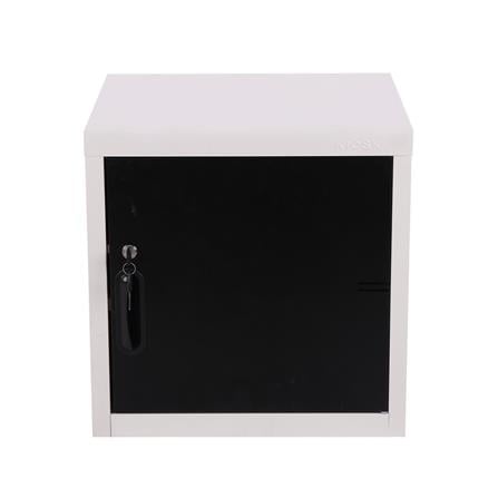 STEEL CABINET WITH SWING DOOR KIOSK UNI-1 BLACK [EXCLUSIVE FROM HOMEPRO THAILAND]