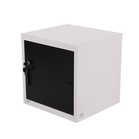 STEEL CABINET WITH SWING DOOR KIOSK UNI-1 BLACK [EXCLUSIVE FROM HOMEPRO THAILAND]