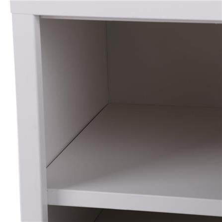 STEEL CABINET WITH SWING DOOR KIOSK UNI-1 BLACK [EXCLUSIVE FROM HOMEPRO THAILAND]