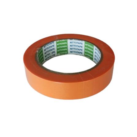 NITTO WASHI MASKING TAPE ROUGH & TEXTURED NO.7247 24MM X 50M ORANGE NT00012687