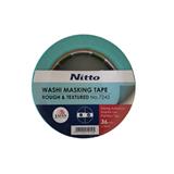 NITTO WASHI MASKING TAPE ROUGH & TEXTURED NO.7243 36MM X 50M GREEN NT00012691