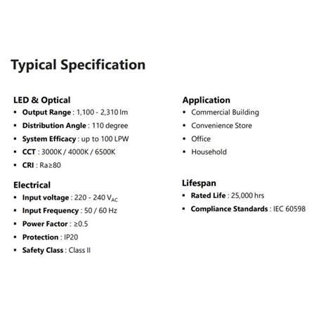 GE LED RECESSED DOWNLIGHT 18W DAYLIGHT ROUND 6"