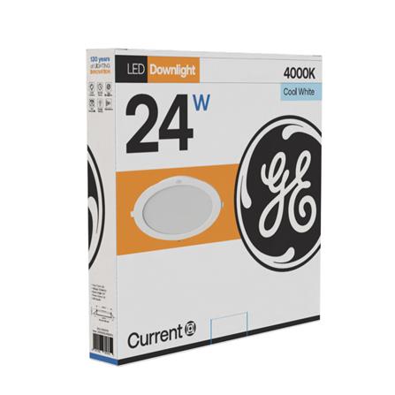 GE LED RECESSED DOWNLIGHT 24W COOL WHITE ROUND 8"