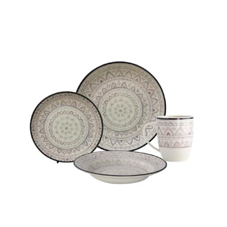 CLAYTAN DULCET-2003 FA PINK 10.6IN DINNER PLATE