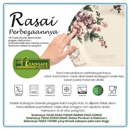 CLAYTAN DULCET - 2003 FA PINK 8IN SIAM RICE BOWL