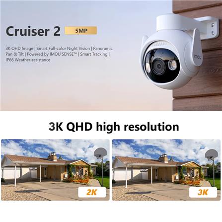 IMOU CCTV CAMERA CRUISER 2 5MP WHITE