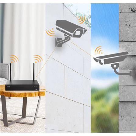 IMOU WIRELESS WIFI RECORDER NVR8C BLACK