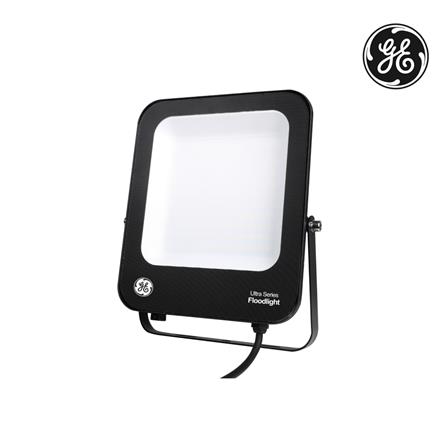 GE LED FLOODLIGHT 100W DAYLIGHT BLACK SQUARE