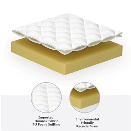 DREAMCATCHER KRISTIE FOAM MATTRESS SINGLE