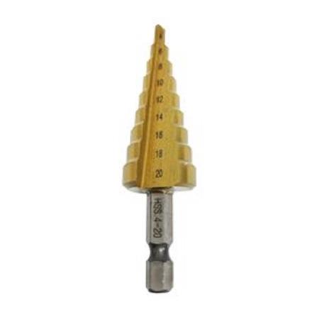 MATALL STEP DRILL BIT 4MM - 20MM (WOOD & METAL)