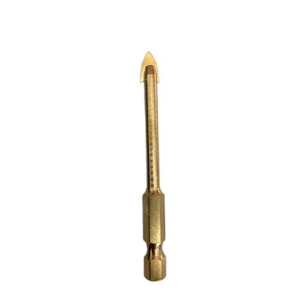 MATALL GLASS & TILE DRILL BIT 6.5X80MM (HEX SHANK)