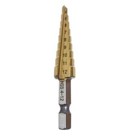 MATALL STEP DRILL BIT 4MM - 12MM (WOOD & METAL)
