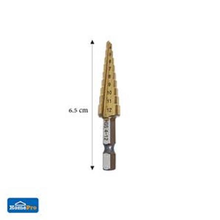 MATALL STEP DRILL BIT 4MM - 12MM (WOOD & METAL)