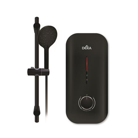 DEKA SHOWER HEATER DC PUMP WITH HAND SHOWER MIIZU 90 MATT BLACK