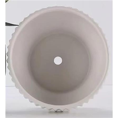 CL CERAMIC POT GQ130-WE H14.5CM WHITE