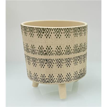 CL LARGE CERAMIC  POT/LEG GQ126-L H15CM