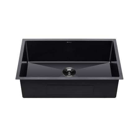 CABANA BUILT-IN KITCHEN JUMBO HONEYCOMB SINK CKS7847-BLACK 1BOWL 78CM WITH KITCHEN WATER TAP CB1530SS-BLACK