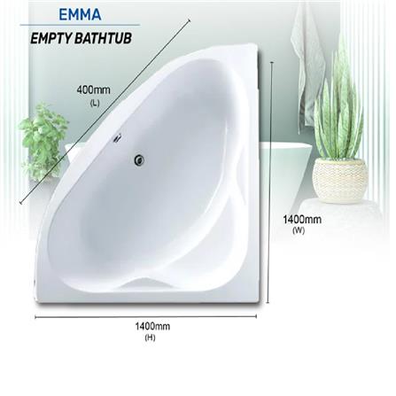MODERN DEPOT EMPTY BATHTUB WITH NO PANEL (MD-7303 EMMA)