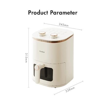 GAABOR AIR FRYER AF-45M01A 1350W 5L ANALOGUE