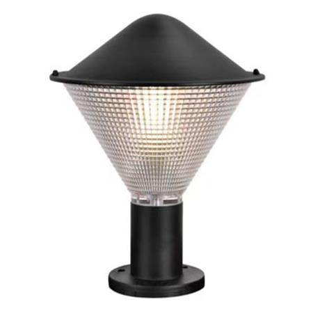 BRIGHT OBJECTIVES OUTDOOR GATE LAMP 8883/S E27 BLACK 25CM