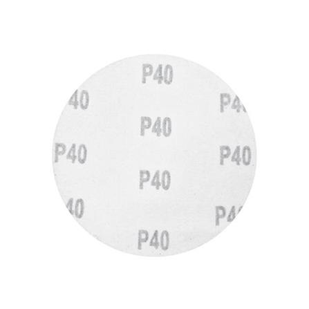 MATALL VELCO SANDING DISC (WITHOUT HOLE) 5" 40-G 5PCS/PCK