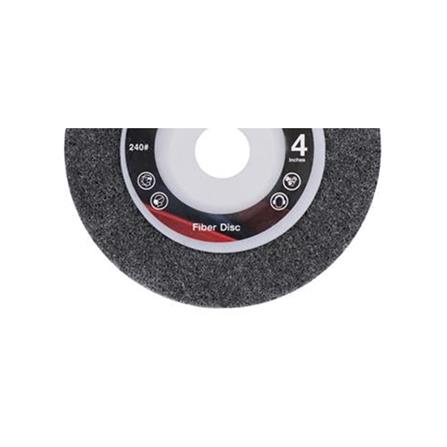 MATALL POLISHING DISC (FIBER) 4" 240-GRIT