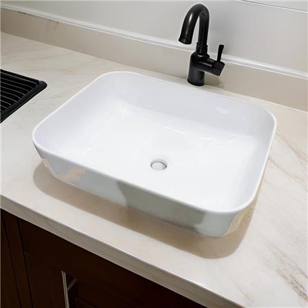 CABANA ABOVE COUNTER  WASHBASIN CWB1411-CB WHITE