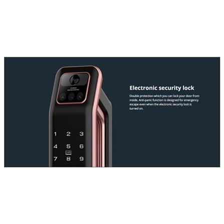 RAIZO FACE RECOGNITION SMART DOOR LOCK R4165 BLACK